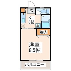 鉄工団地入口 徒歩4分 4階の物件間取画像